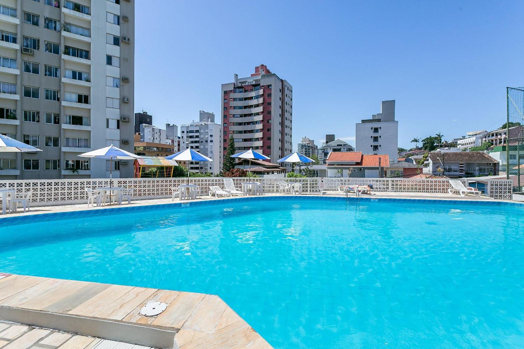 דירות Florianópolis Wi-Fi 200Mb | Vista Parcial Do Mar #Ca28 מראה חיצוני תמונה